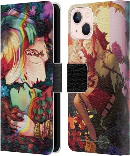 Vista 36 de Head Case Designs Officially Licensed Batman DC Comics Batman #609 Hush Gotham City Sirens Leather Wallet Case Compatible with Apple iPhone 7/8 / SE