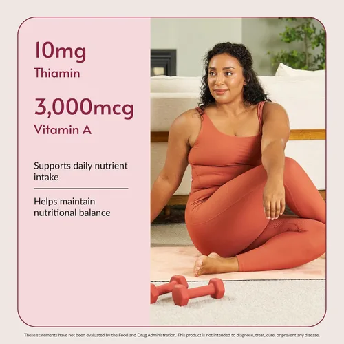 Vista 5 de Bariatric Advantage Multivitamínico esencial masticable sin hierro - 200 DV de nutrientes clave - Soporte de minerales traza* - Multivitaminas