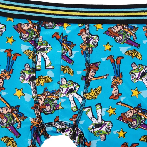 Vista 4 de Disney - Multipack de calzones de Toy Story para niños Paquete de 3 calzoncillos deportivos Toy Story