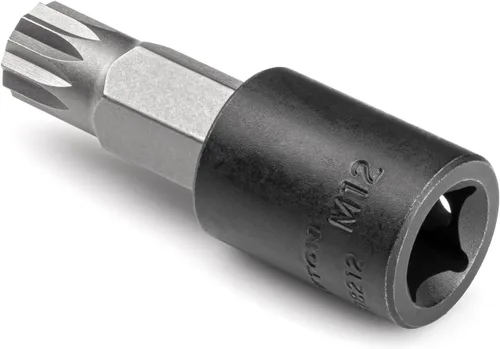 Vista 32 de TEKTON Zócalo de impacto de 3/8 pulgadas x M4 Triple Square Bit SIB18204