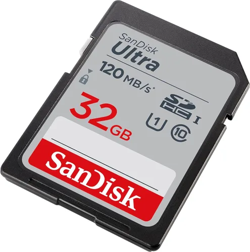 Vista 2 de SanDisk Paquete de 3 tarjetas de memoria Ultra SDHC UHS-I de 32 GB (3 x 32 GB) - SDSDUN4-032G-GN6IM [versión anterior]
