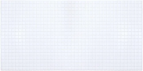Vista 3 de Dundee Deco GRAZPG7112 Panel de pared 3D de PVC de mosaico sintético blanco, 3.1 pies x 1.6 pies (37.8 in x 18.9 in), decoración de paneles de pared