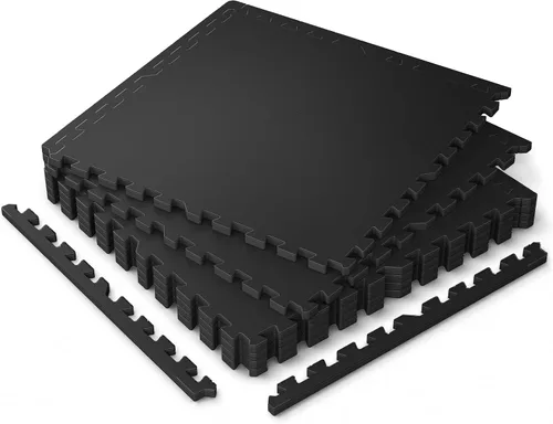 Vista 14 de 0.6" Thick Rubber Top Gym Flooring Mats for Home Gym