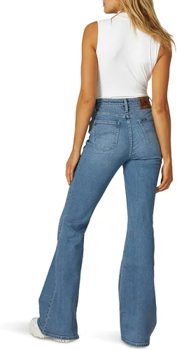 Vista 2 de Lee womens High Rise Flare Jean