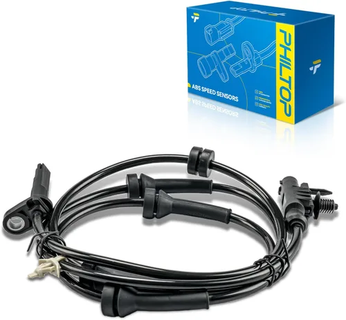Vista 45 de PHILTOP Sensor de velocidad de rueda ABS delantero derecho compatible con Honda Accord 2003-2007, Acura TSX 2004-2008, juego de 2 sensores ABS