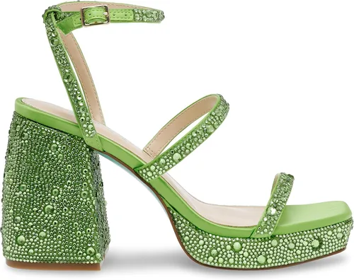 Vista 2 de Betsey Johnson Sandalias de tacón Denni para mujer