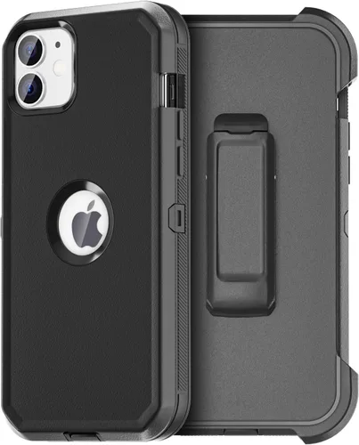 Vista 21 de AICase Funda para iPhone 11, resistente protección contra caídas, cuerpo completo, resistente, a prueba de golpes, militar, resistente, duradera