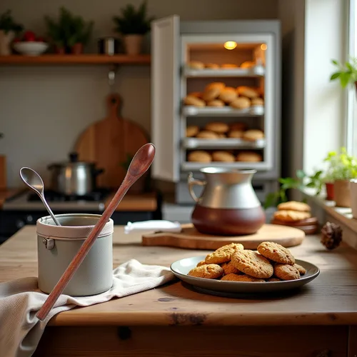 Vista 3 de Cuchara de miel, cucharas de madera, cucharas de mango largo, cucharas de café, cucharas de té, cucharas de cocina para cocinar accesorios de café