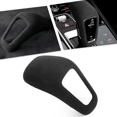Vista 15 de x xotic tech Funda protectora de piel de gamuza de microfibra para palanca de cambios, compatible con Porsche Macan Panamera Cayman Boxster 911 718