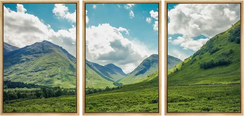 Vista 74 de wall26 Lienzo enmarcado para pared, juego de arte de selva, rana, hoja de palmera, naturaleza, desierto, arte moderno, realismo, decorativo