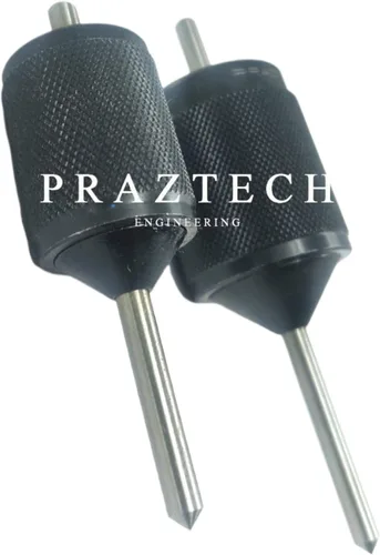 Vista 5 de PRAZTECH® Punzón central de alineador de centro de transferencia universal, pasador endurecido (juego de 2) Orificios centrales de transferencia