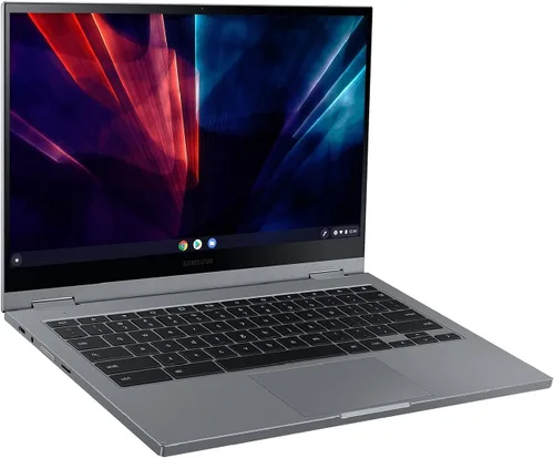 Vista 3 de Samsung Electronics Galaxy Chromebook 2, procesador Intel Core i3 de 13.3 pulgadas, 128 GB, 8 GB de RAM, gris mercurio (modelo 2021) - XE530QDA-KB1US