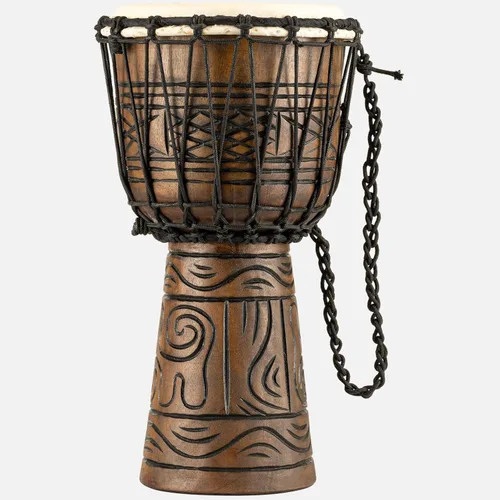 Vista 8 de Meinl Percussion Tambor Djembe 8" x 15.75" - NO HECHO EN CHINA Artefacto