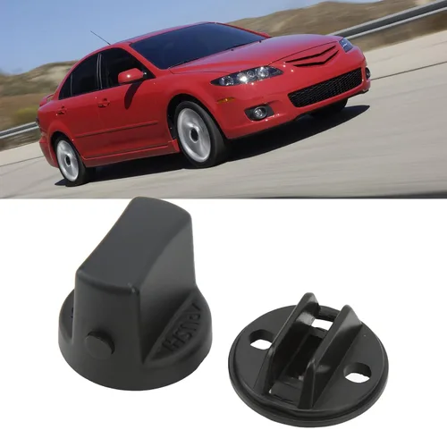 Vista 5 de 2 piezas de botón de arranque de encendido, kit de arranque de botón compatible con Mazda Cx-7 2007-2012 Cx-9 2007-2014 Mazda 6 2006-2007 OEM