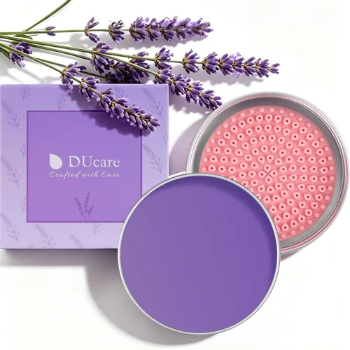 Vista 12 de DUcare Limpiador de Brochas de Maquillaje Champú Jabón Sólido Tapete de Limpieza de Brochas Elimina Color Cosmético Almohadilla Limpiadora