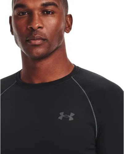 Vista 3 de Under Armour ColdGear - Camiseta básica empaquetada para hombre