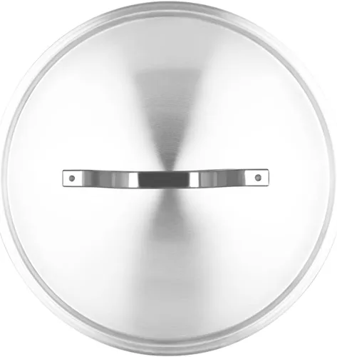 Vista 5 de Paderno World Cuisine Tapa de acero inoxidable "Grand Gourmet" de 5-1/2 pulgadas