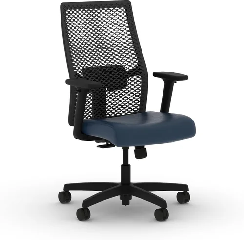 Vista 29 de HON Ignition 2.0 ReActiv - Silla de oficina ergonómica, silla de escritorio de malla con soporte lumbar, inclinación de sincronización avanzada