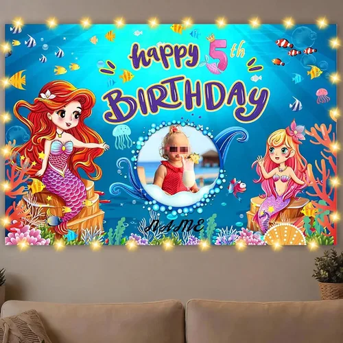 Vista 47 de Dicodes Decoraciones de cumpleaños de unicornio personalizadas para niñas, pancarta de cumpleaños de unicornio, decoración de cumpleaños de princesa