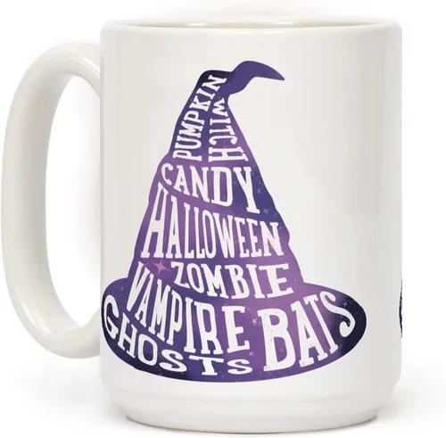 Vista 119 de LookHUMAN Tazas de Halloween Taza de café de Halloween - Tazas de café para decoración ideales para amantes y entusiastas de la decoración - Taza