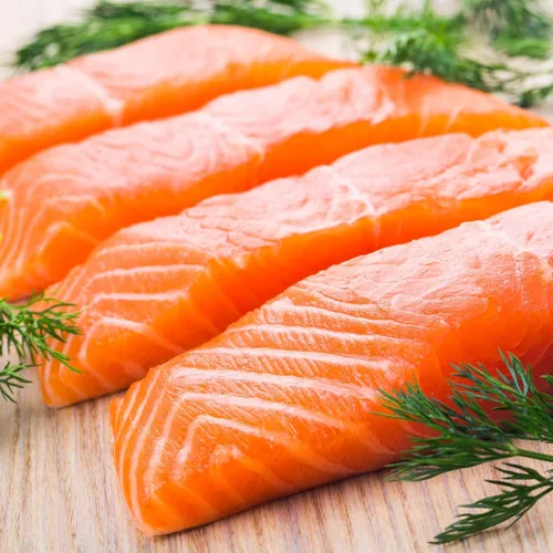 Vista 5 de Today Gourmet Foods of NC - Filetes de salmón noruego de grado sushi (filetes de 12-6/7 onzas) (Kosher)