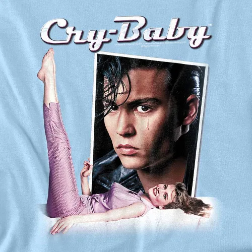 Vista 2 de Trevco Camiseta para hombre llorar Baby Drapes Squares