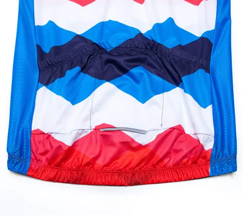 Vista 129 de Weimostar Hombre Ciclismo Jersey Manga Corta Bicicleta Ropa Multicolor Diamante