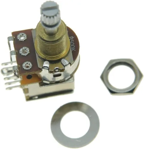 Vista 9 de Dopro Potenciómetro de guitarra bajo Push Pot (No Pull Anymore) Audio Taper Guitar Potenciómetro A250K