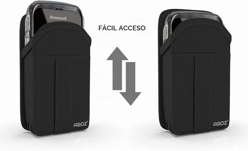 Vista 4 de Agoz Funda para escáner compatible con Honeywell Dolphin CT40 CT50 CT50h CT60 CN51 CN75 CN75e computadora portátil táctil de código de barras, funda
