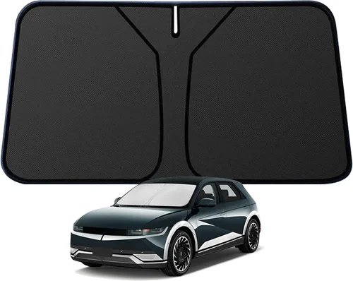 Vista 100 de CX-3 - Parasol para parabrisas para Mazda CX-3 2013-2025 bloquea los rayos UV, visera plegable 1:1, personalizable, gruesa, resistente al desgaste