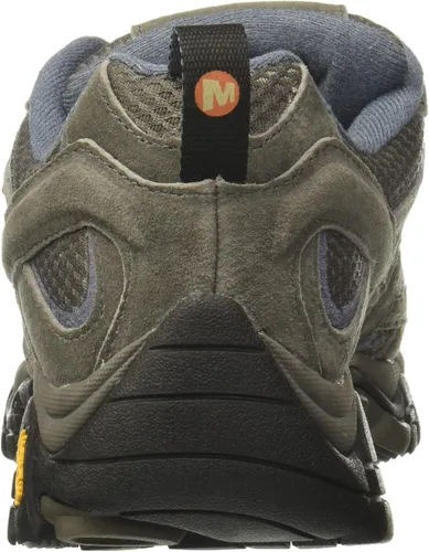 Vista 3 de Merrell Moab 2 - Zapatos de senderismo impermeables para mujer, Gris, 6.5