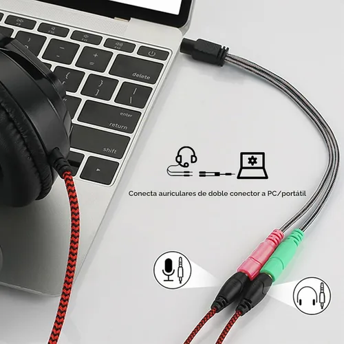 Vista 2 de MillSO adaptador jack de 3.5 mm