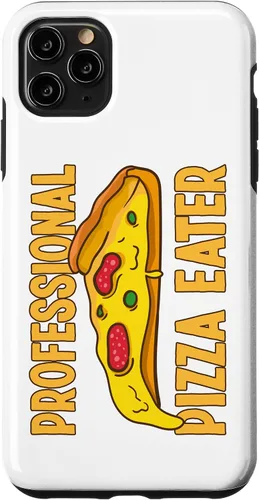 Vista 4 de Funda para iPhone 12/12 Pro profesional de pizza con citas divertidas italianas para amantes de la pizza