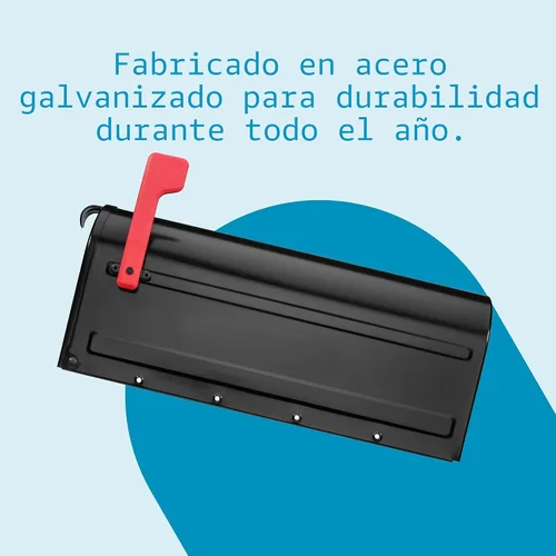 Vista 8 de Architectural Mailboxes 7600B-10 MB1 Buzón mediano, negro