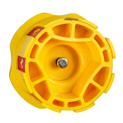 Vista 5 de Strong Hand Tools EZ-View Indicador de Válvula de Cilindro de Gas, Se Adapta a Volante de Mano de 3 Estrellas, Ahorro de Gas, Giro Fácil