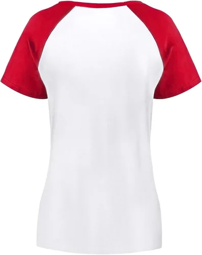 Vista 4 de Nuestra Señora de Guadalupe Virgen María Mujer Camiseta de Algodón Camiseta Mujer