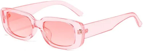 Vista 18 de Dollger - Lentes de sol rectangulares para mujer y hombre, gafas de moda retro, protección UV 400, armazón cuadrado A: negro y marrón leopardo