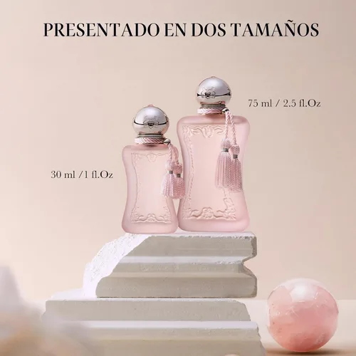 Vista 4 de Parfums de Marly Delina La Rose Eau de Parfum – Perfume para Mujer – 2.5 Fl Oz