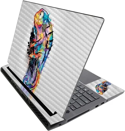 Vista 509 de MightySkins - Skin brillante con purpurina para Alienware M17 R3 (2020) y M17 R4 (2021) - Diversión de los años 90 Acabado duradero con purpurina