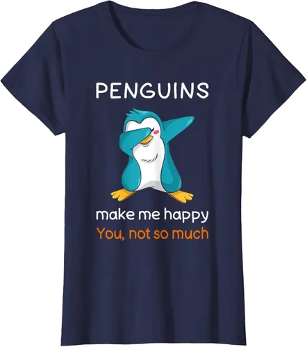 Vista 31 de Camiseta de pingüino con cita de pingüino sarcástico para amantes de los pingüinos, Negro