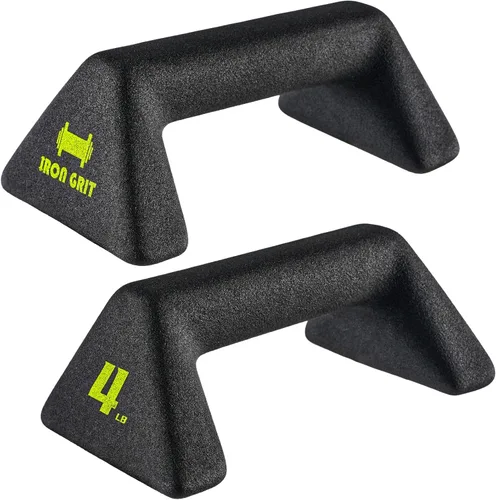 Vista 8 de Barras de empuje para entrenamiento de fuerza para paradas de manos, plancha completa y inmersiones, calistenia, gimnasia, antideslizante