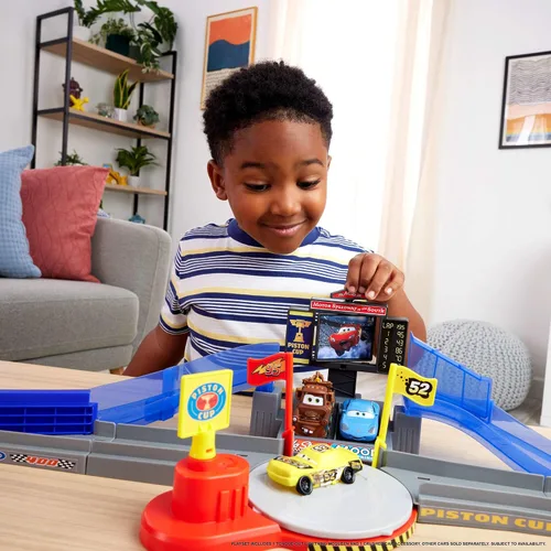 Vista 7 de Mattel Disney and Pixar Cars - Juego de pistones para carreras