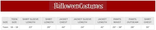Vista 2 de Teen Realistic Pirate Costume