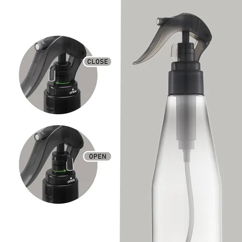 Vista 11 de Botella de spray continuo para cabello, 10 onzas, botellas de pulverización de agua ultrafinas para limpieza, plantas, mascotas