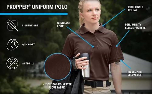 Vista 4 de Propper Women's F53834c Uniform Polo