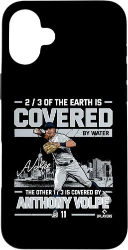 Vista 22 de Funda para iPhone 16 Cover Anthony Volpe New York MLBPA