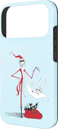 Vista 63 de Disney Nightmare Before Christmas Holiday Jack & Zero - Carcasa para iPhone 17
