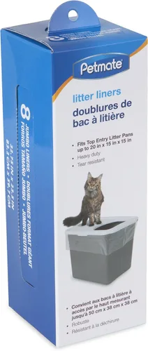 Vista 2 de Petmate Forro interior para cajas de arena con tapa superior Gris oscuro