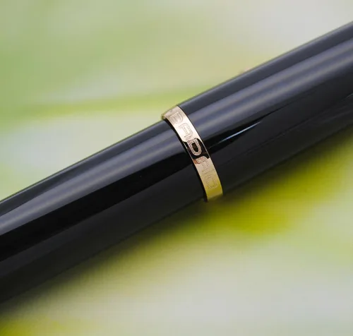 Vista 3 de Pluma estilográfica Jinhao 9019 serie Dadao con convertidor de tinta de alta capacidad (negro, punta media de 0.7mm)