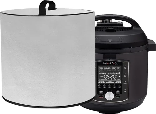 Vista 7 de Cubierta antipolvo con olla instantánea de 8 cuartos de galón, resistente al agua, para olla de presión de polvo Instant Pot Duo 8QT 7 en 1, olla a